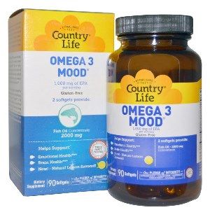 Omega 3 Mood (90 Softgel) Country Life